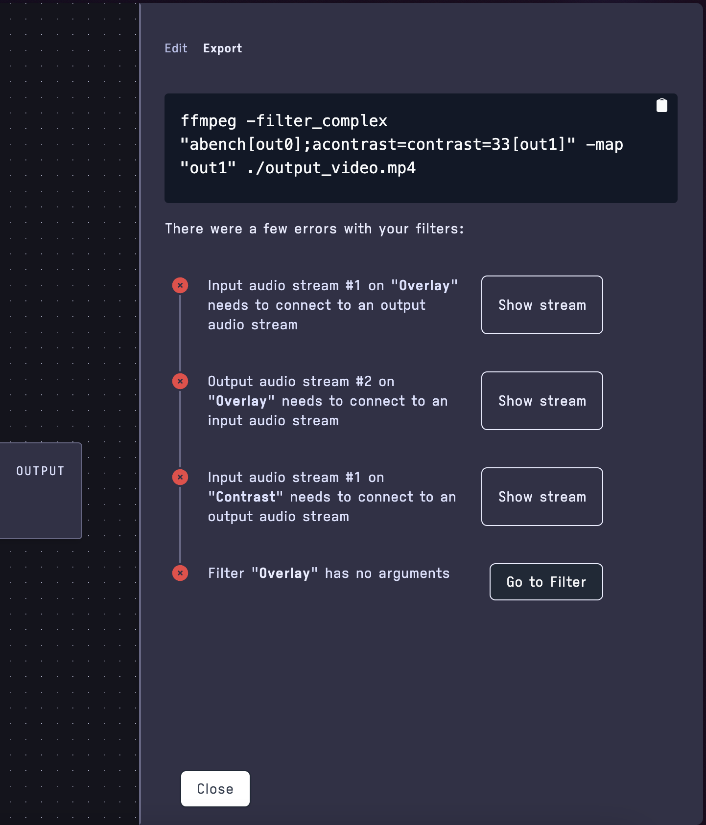 Error checking